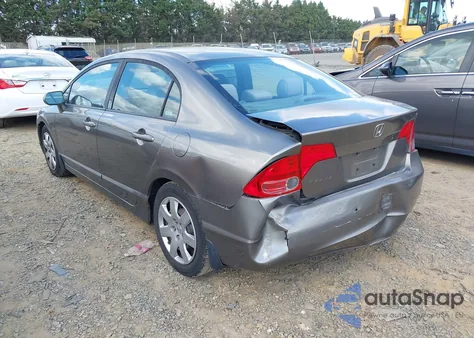 2008 Honda Civic Lx from USA, damaged, VIN 1HGFA16588L065822